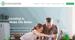 Desktop Screenshot of centurionlabs.com