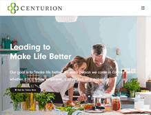 Tablet Screenshot of centurionlabs.com